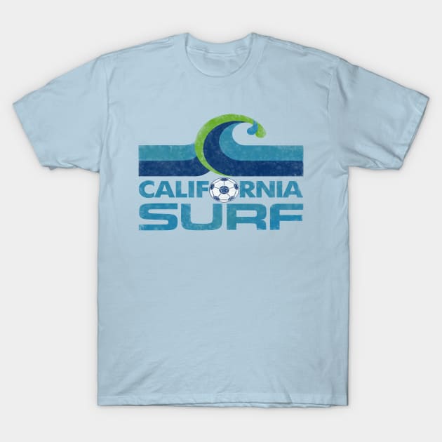 California Surf Soccer T-Shirt by Confusion101